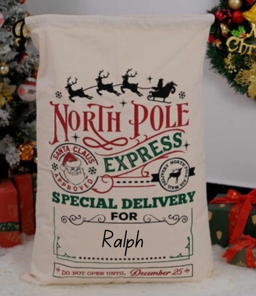Personalised Santa Sack