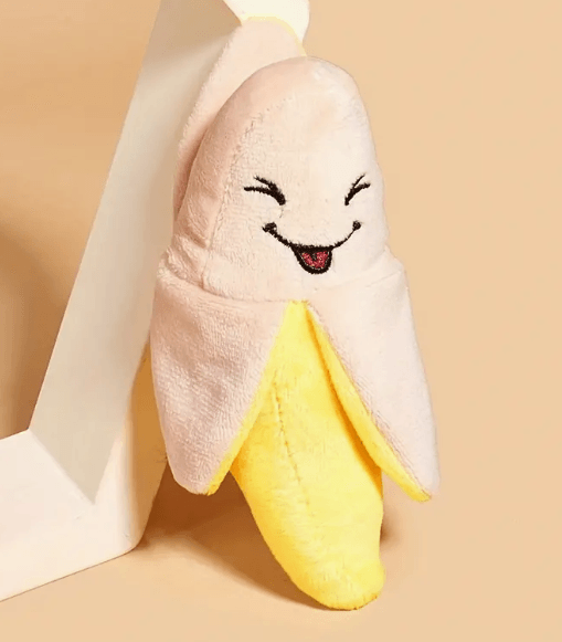 Dog banana toy online