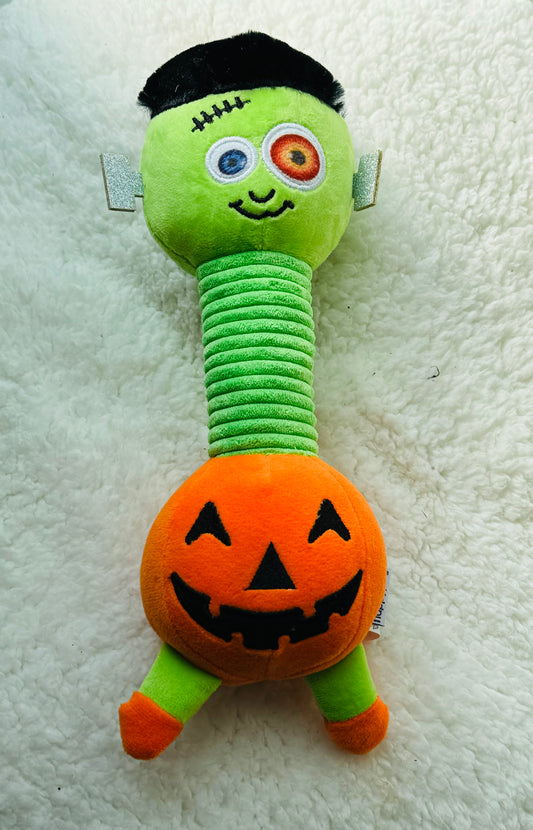 Happy Pet Halloween Long Neck Pumpkin Dog Toy