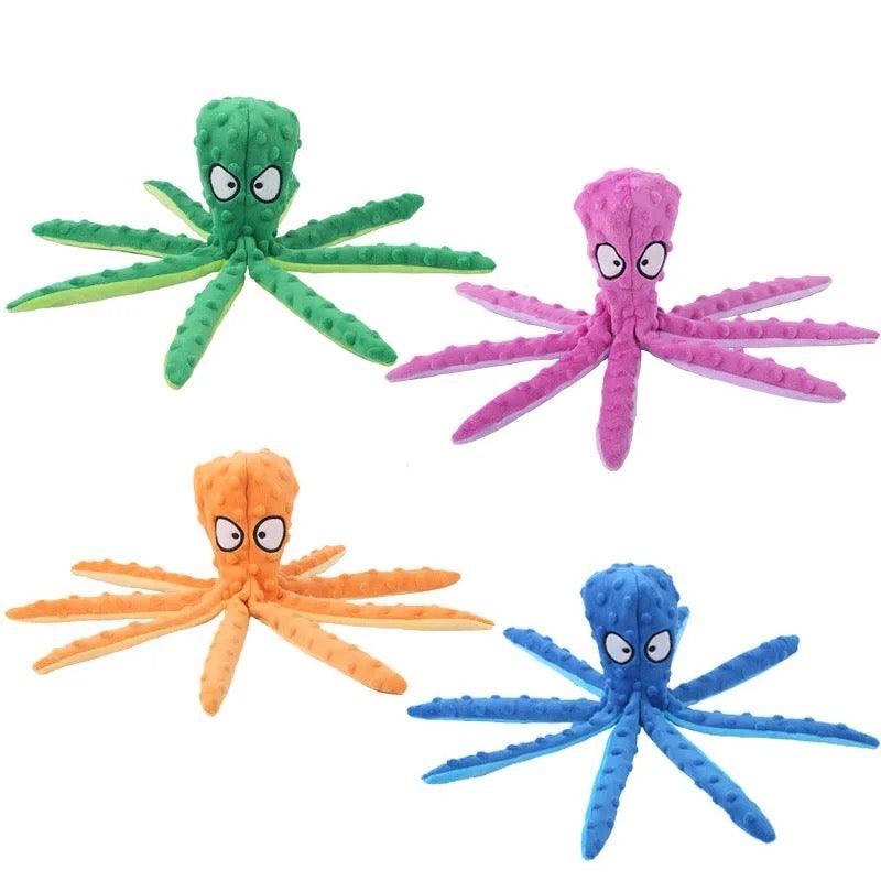 Squeaky Toy Octopus