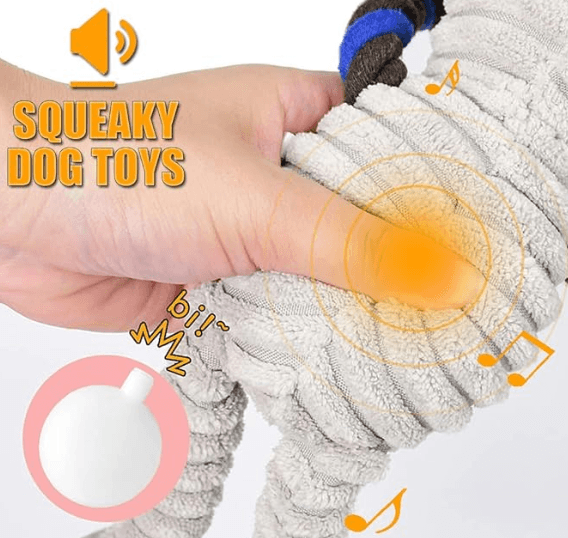 Interactive Elephant Rope Chew Toy