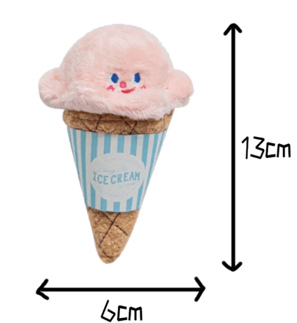 Ice Cream Squeaky Puzzle Feeder