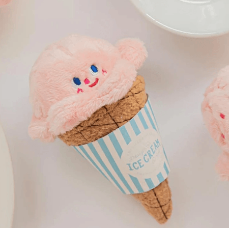 Ice Cream Squeaky Puzzle Feeder