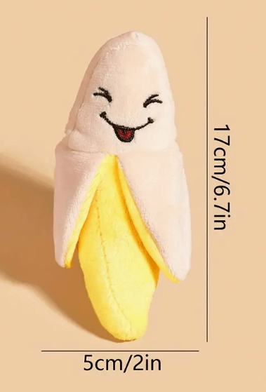 Banana Dog Toy