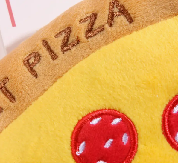 Pizza Squeaky Toy