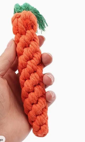 Carrot Rope knot toy