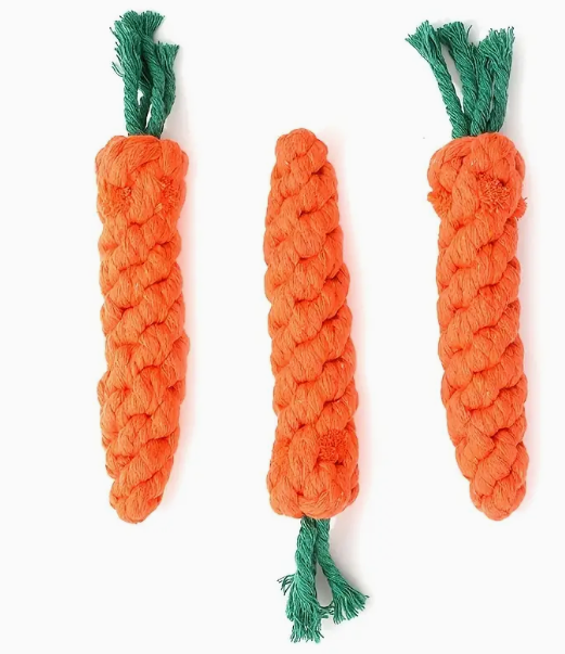 Carrot Rope knot toy