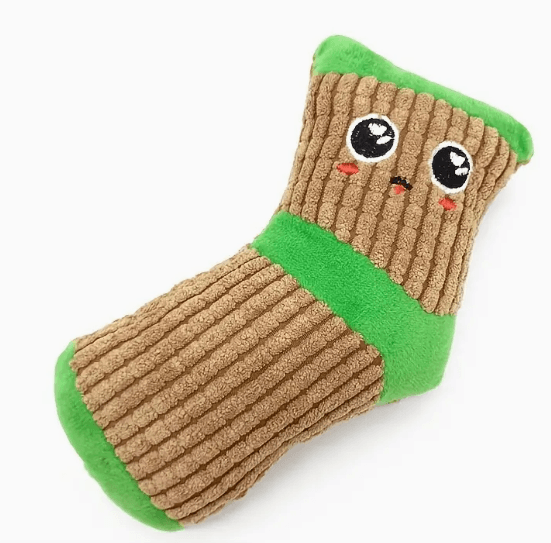 Cute Sock Squeaky Toy