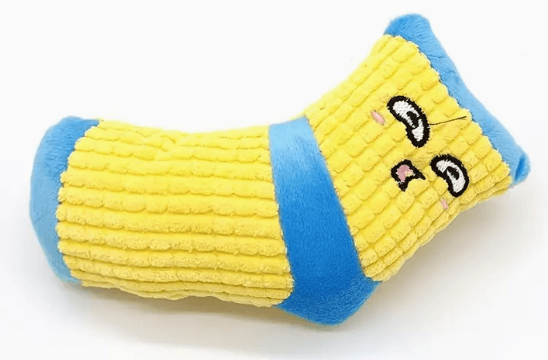 Cute Sock Squeaky Toy