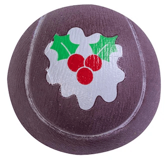 Christmas Rubber Bouncing Ball 6 Pack