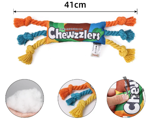 Chewzzlers Rope Knot Toy