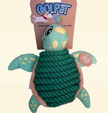 Coolpet Sheldon Turtle Rope Shell