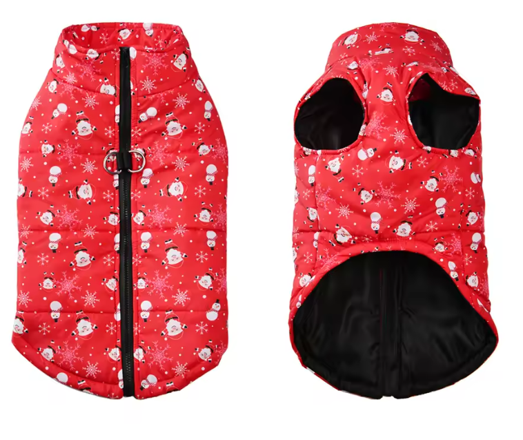 Christmas Dog Coat