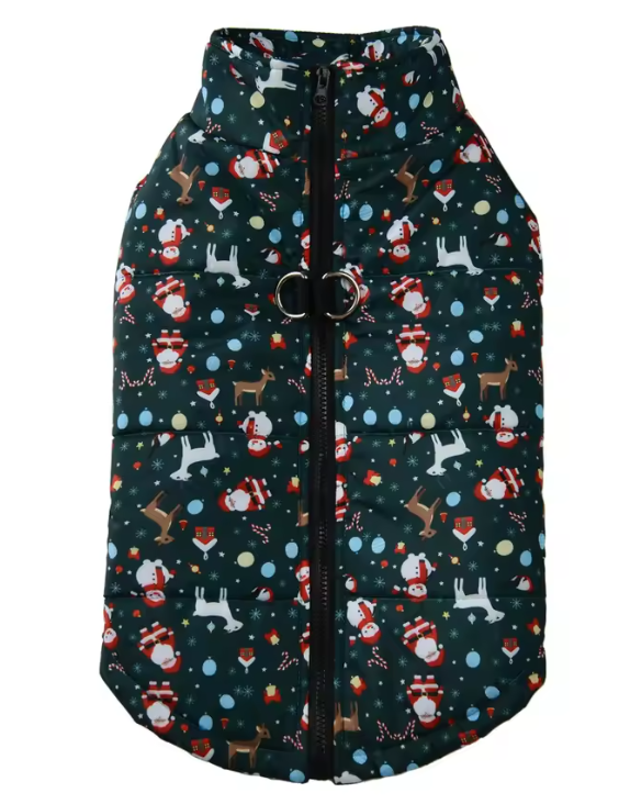 Christmas Dog Coat