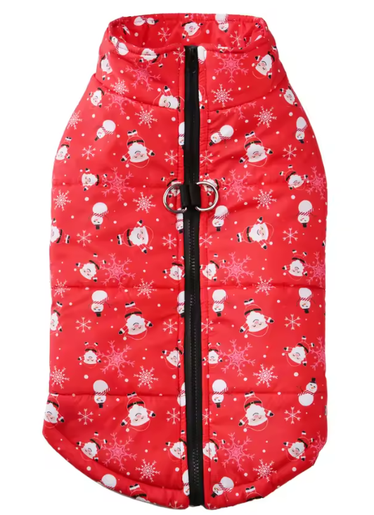 Christmas Dog Coat