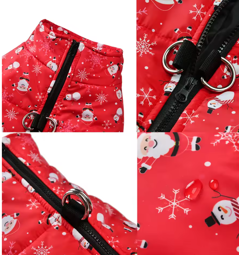 Christmas Dog Coat