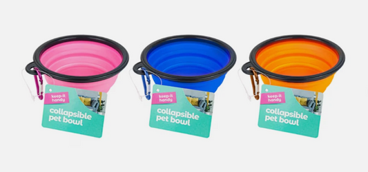 Nonslip portable pet bowl