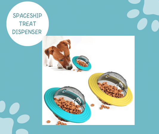 Spaceship Treat Dispenser