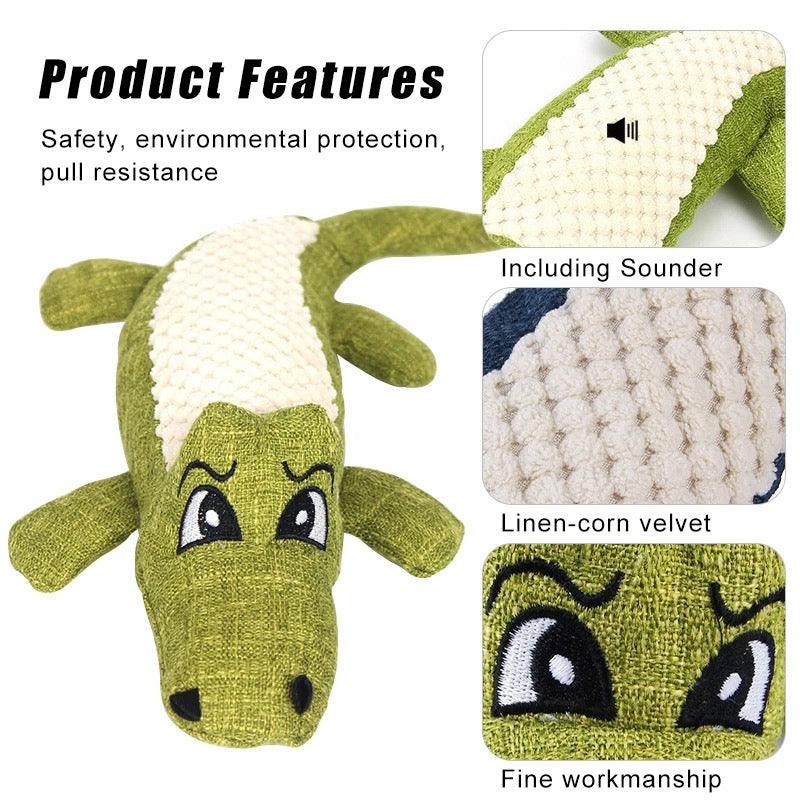 Alligator Dog Toy