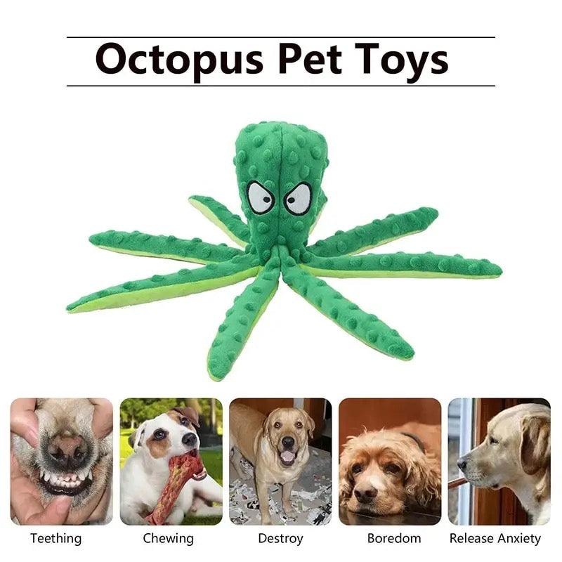 Squeaky Toy Octopus