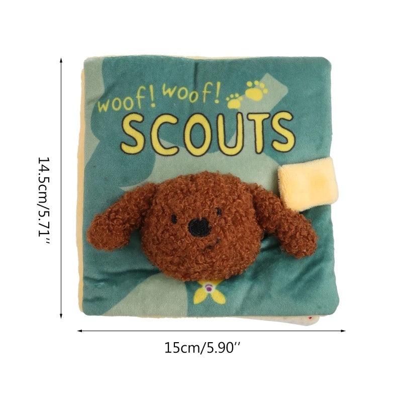 Woof Woof Scouts Snuffle Toy Book